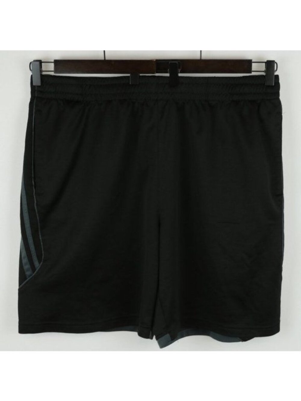 Starter Men's Extra Large Black Gray Pull On Athletic Shorts